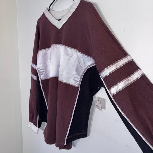 Free People Movement | Maroon Rugby Ready Layer SIZE XS - Picture 7 of 10